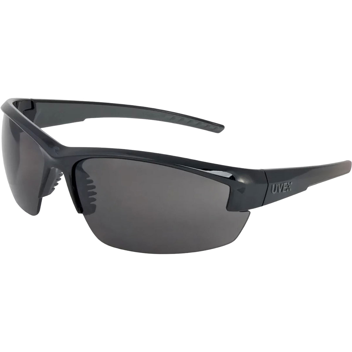 UVEX RWS-51053 Safety Glasses Black Frame Anti-Fog Black