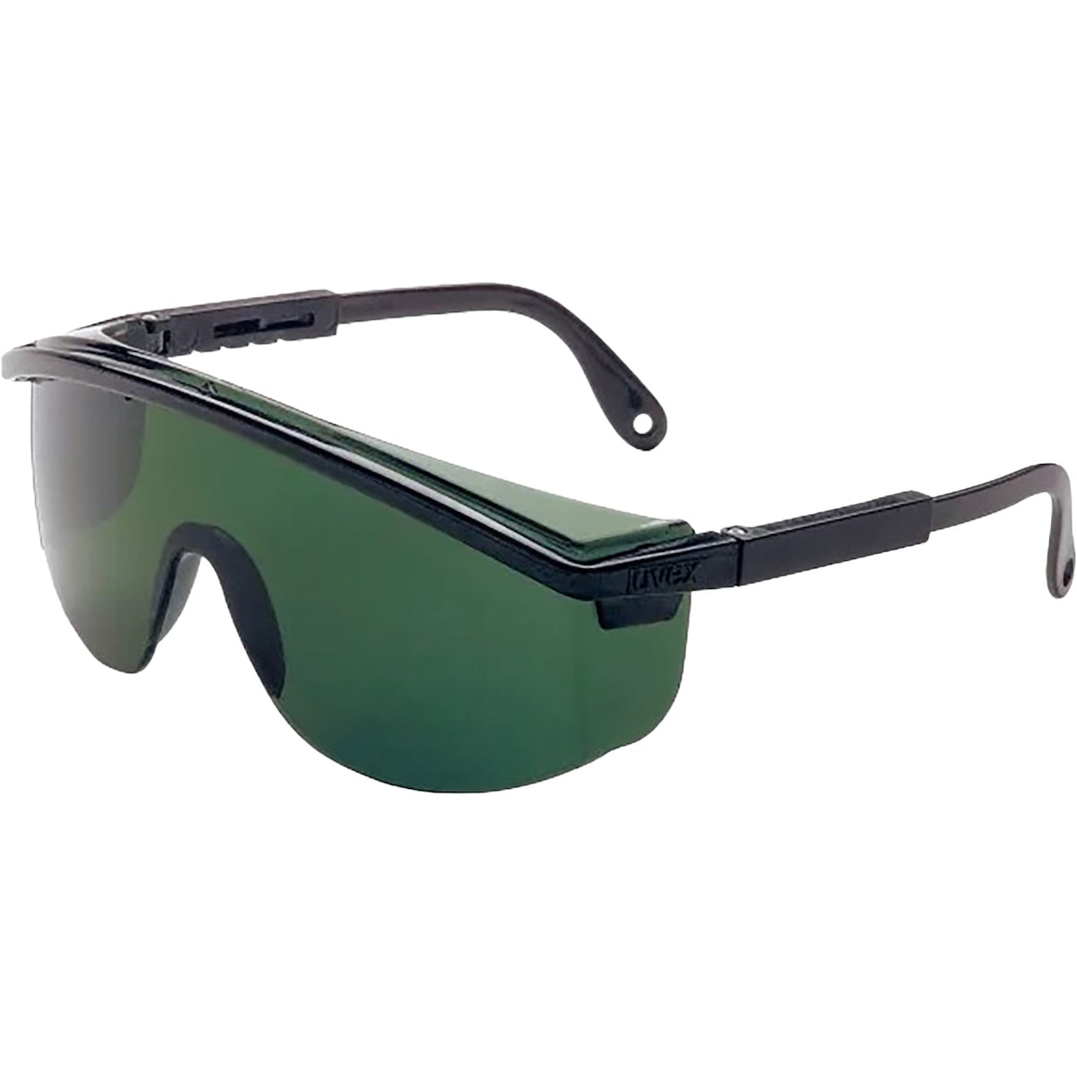 UVEX S1111 Safety Glasses Black Anti-Scratch Hard Coat