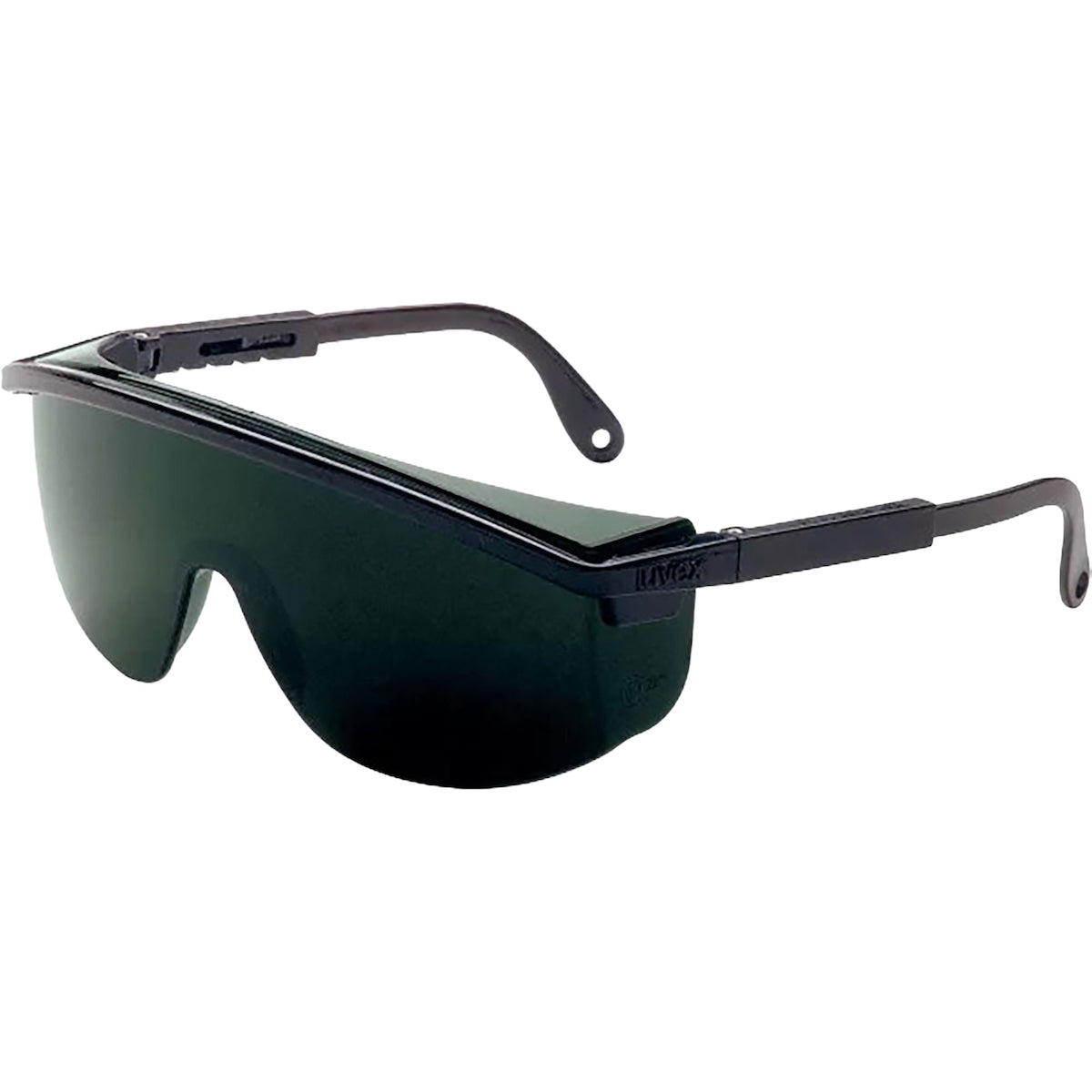 UVEX S1112 Safety Glasses Black Anti-Scratch Hard Coat