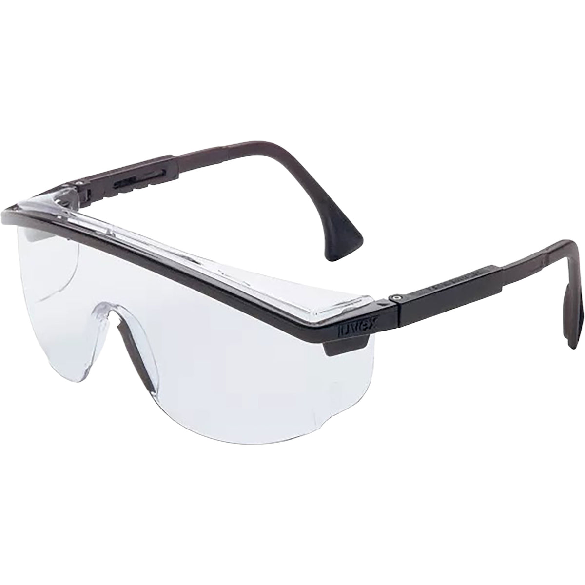 UVEX S1359 Safety Glasses Duoflex Temples Black