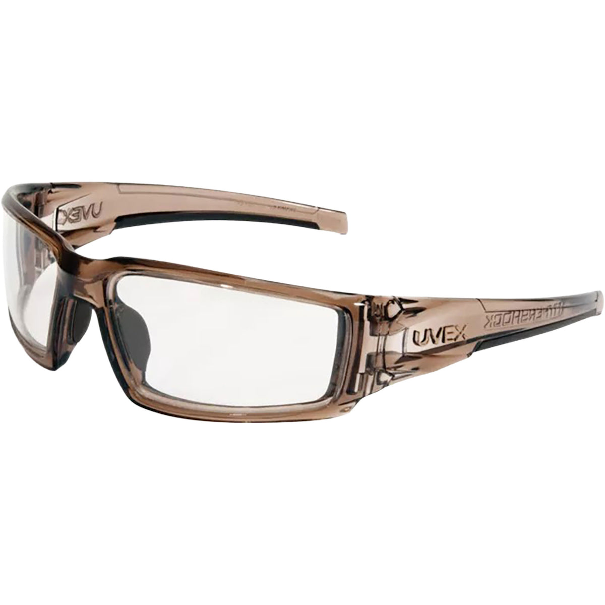UVEX S2960XP Safety Glasses Clear Anti-Fog Black