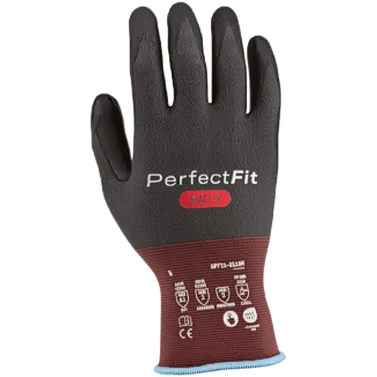 G-Tek NPF21-0118N-V Cut Resistant Gloves Polyurethane Touchscreen Black