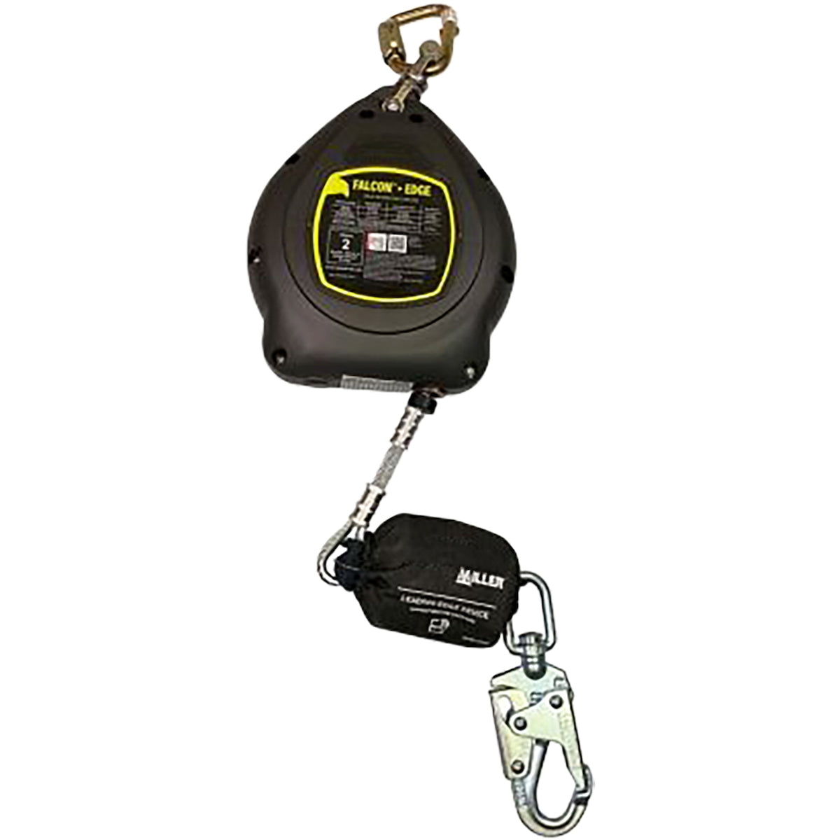 Miller MFS-LES1-02 Self-Retracting Device Galvanized Steel Kevlar Silver