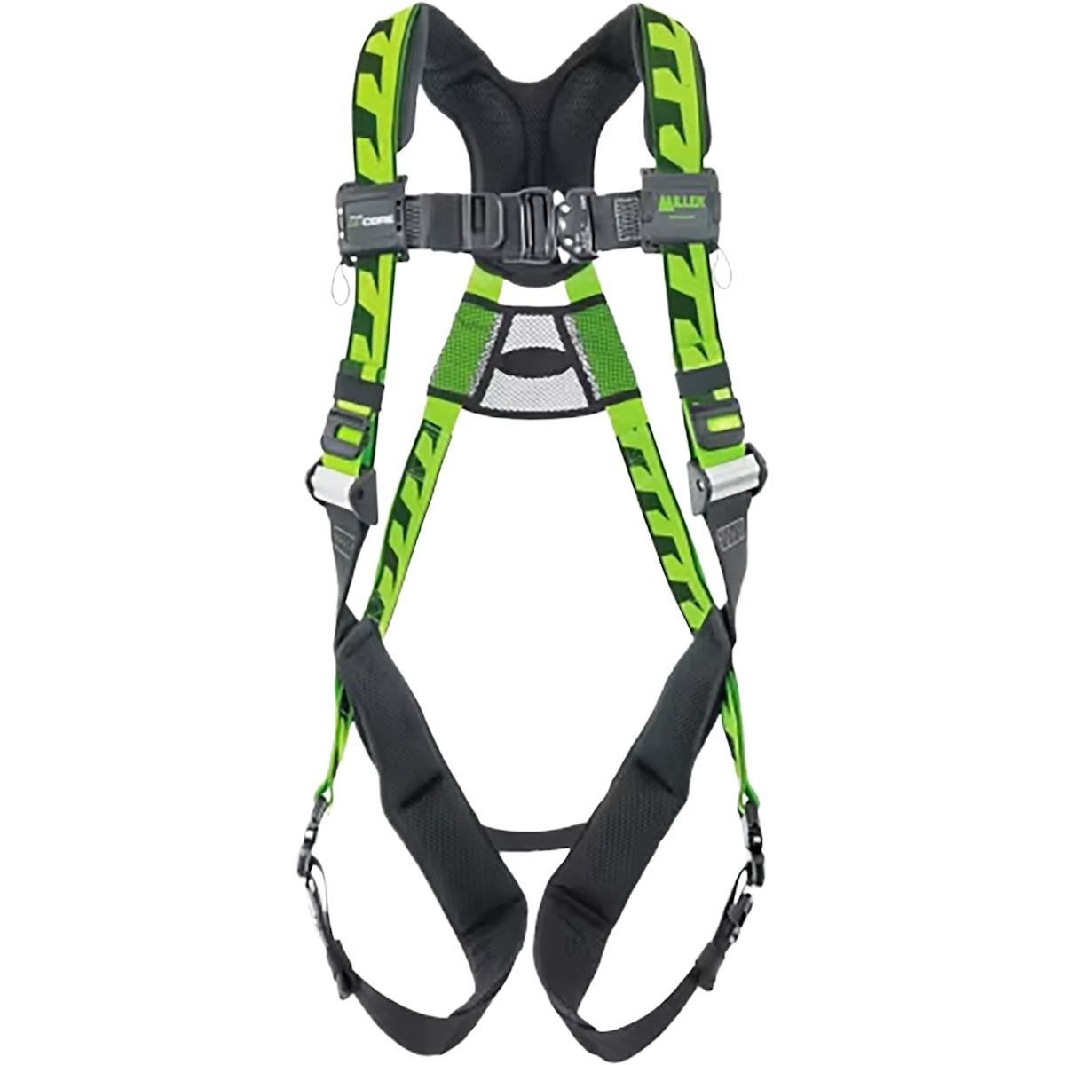 Miller ACA-QC Safety Harness Aluminum Lightweight Green