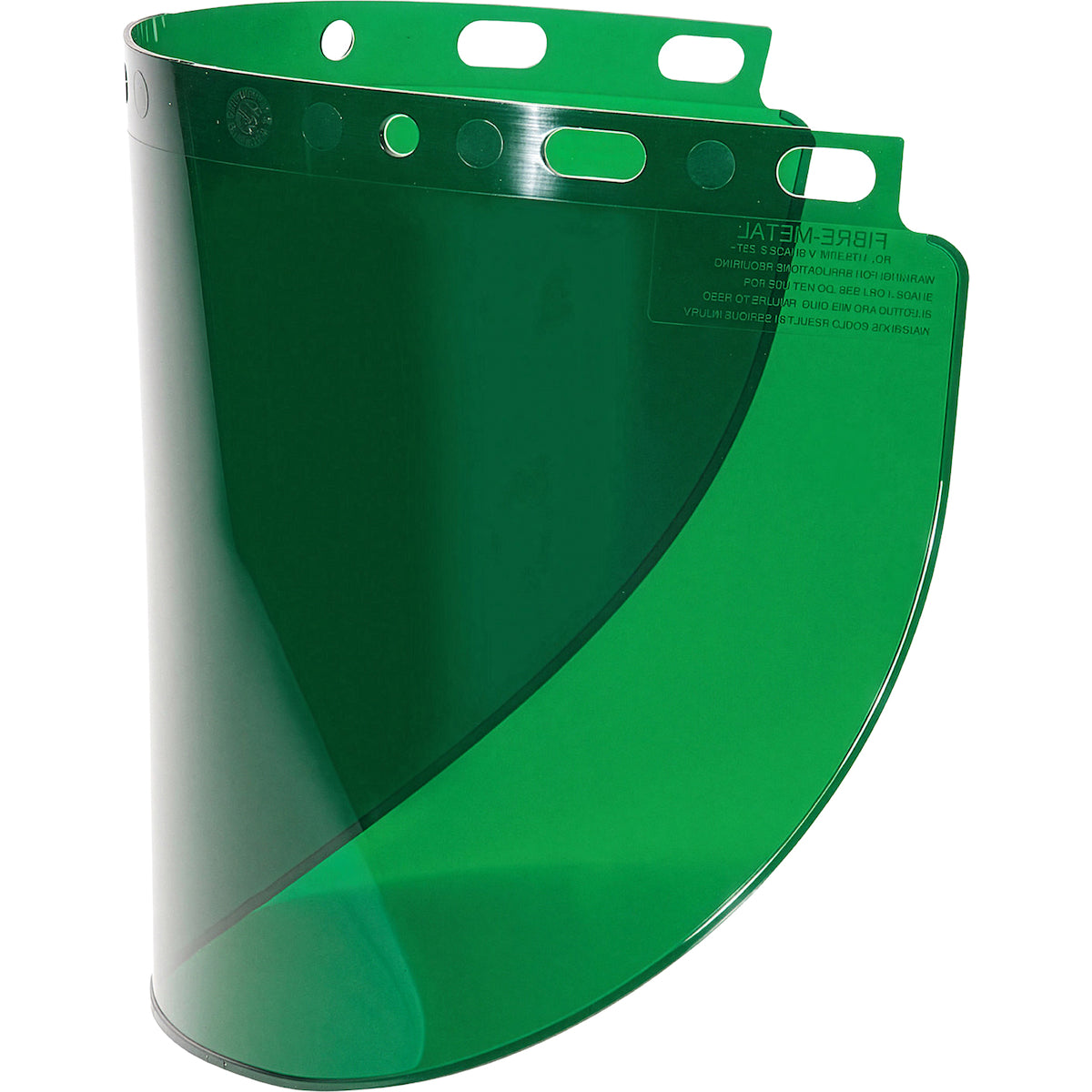 Fibre-Metal 4178DGNBP Face Shield Propionate Dark Green Bulk