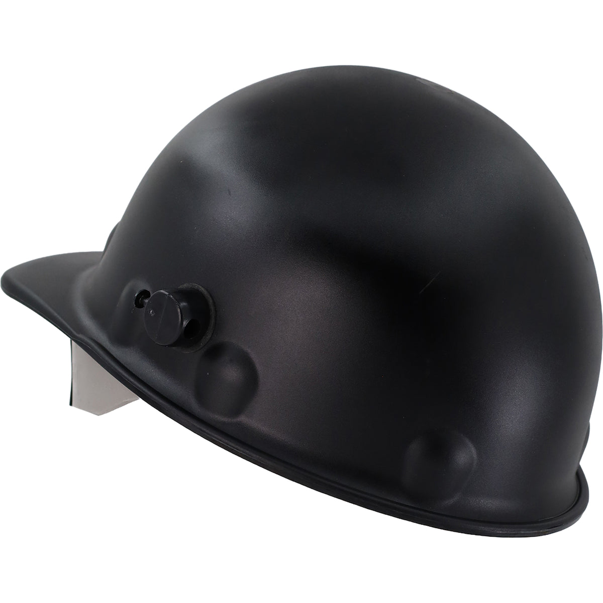 Fibre-Metal P2AQRW Hard Hat Fiberglass Smooth Dome Black
