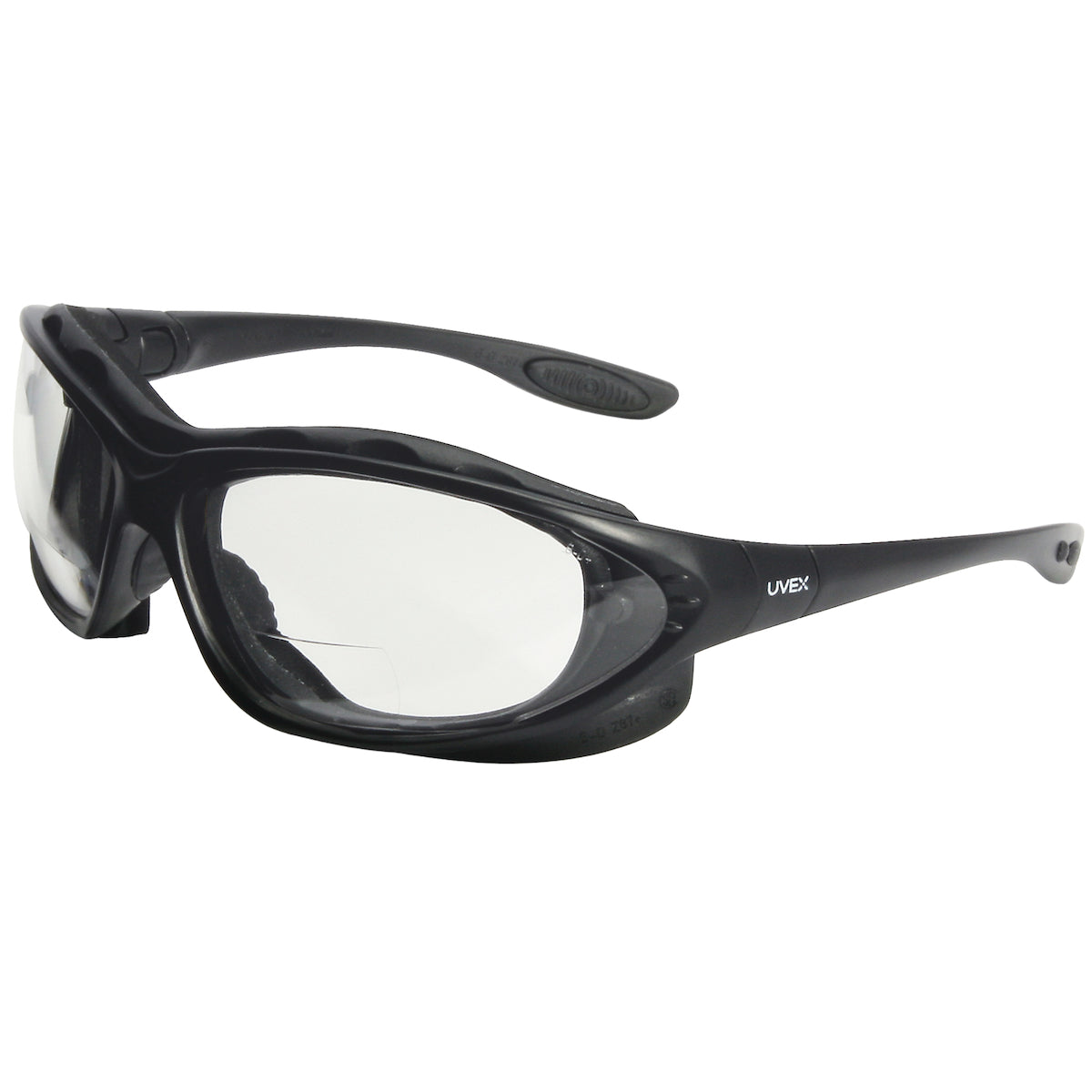 UVEX S0661X Safety Glasses Metallic Blue Anti-Fog Clear Lens
