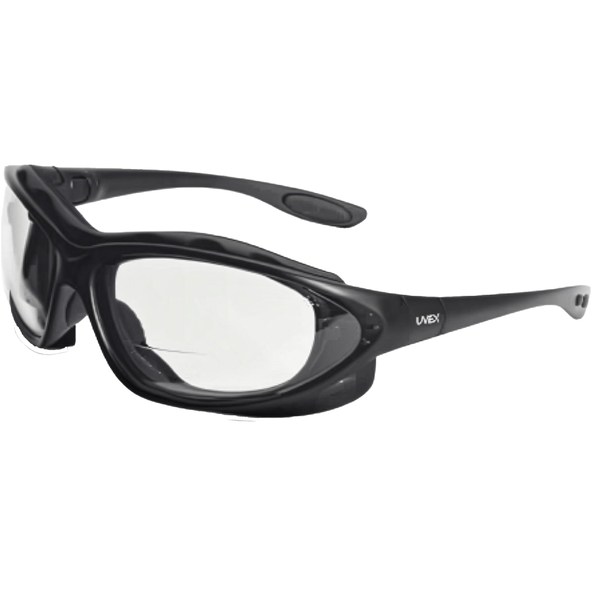 UVEX S0663X Safety Glasses Metallic Blue Anti-Fog Clear Lens