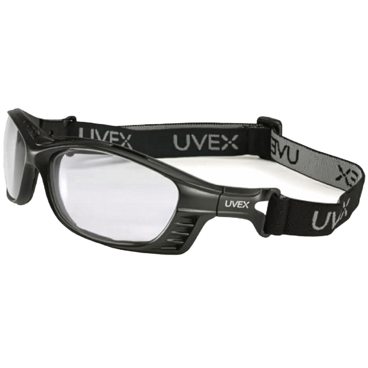 UVEX S2600HSCAN Safety Glasses Black Hydroshield