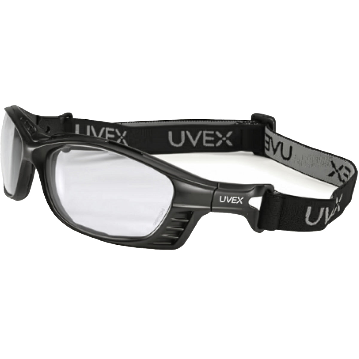UVEX S2600HS Safety Glasses Black Foam Padding