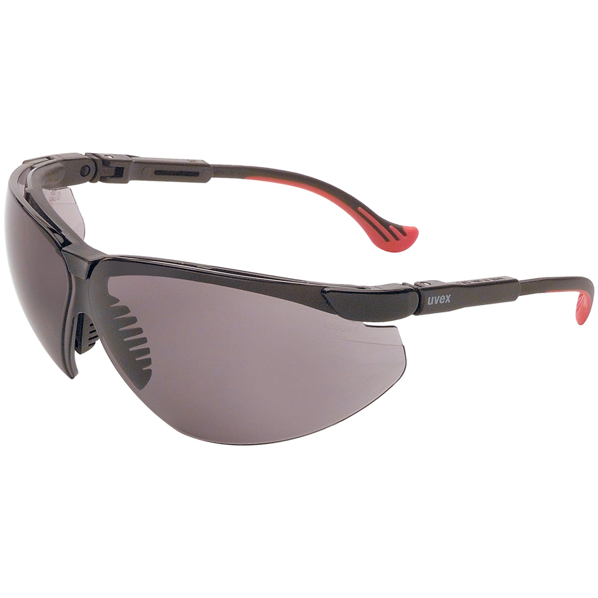 UVEX S3301HS Safety Glasses Black Frame Gray Lens Anti-Fog