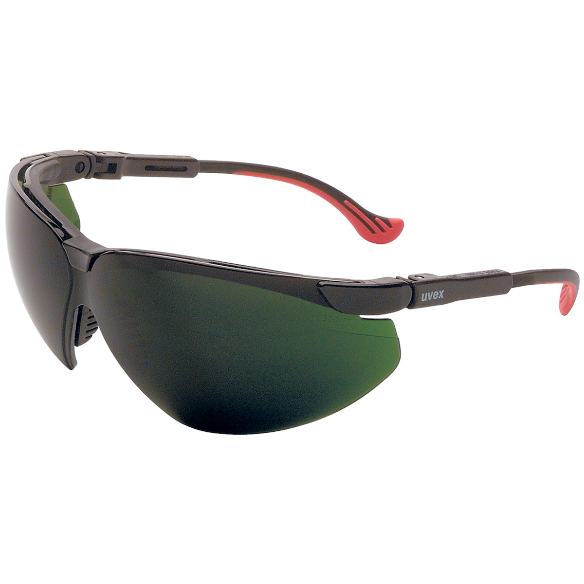 UVEX S3307HS Safety Glasses IR Filter Shade 5.0 Hydroshield Black
