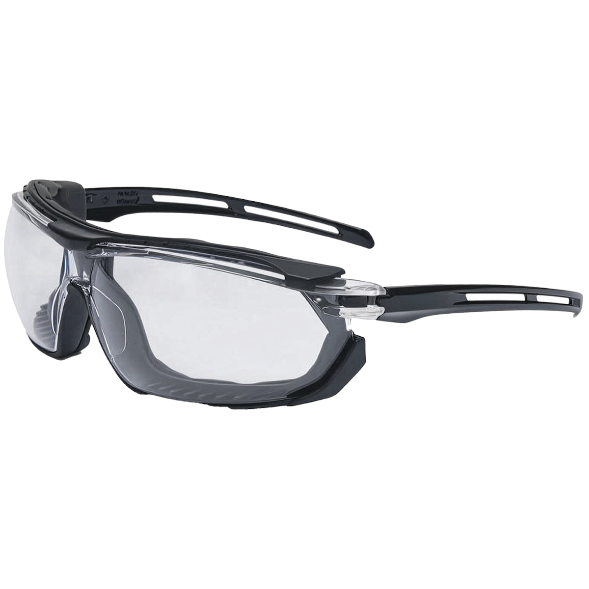 UVEX S4040PLUS Rimless Safety Glasses Foam Anti-Fog Black