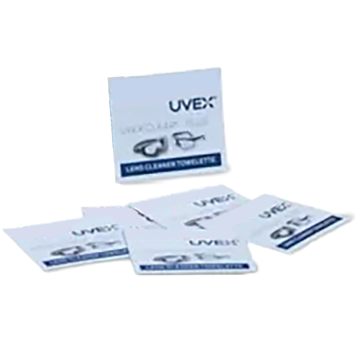 UVEX S470 Lens Cleaning Towelettes White