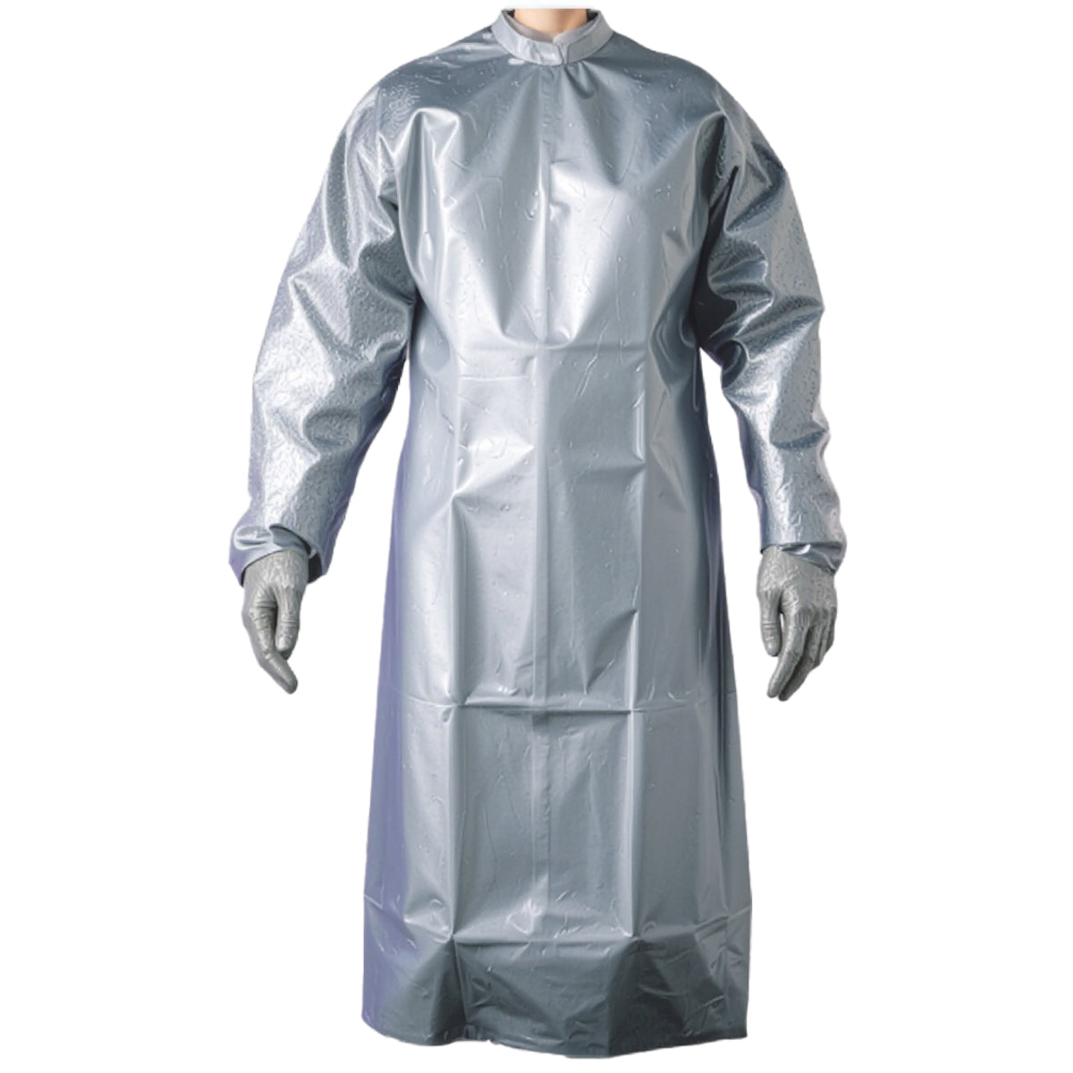 North SSCA Silver Shield Cleanroom Apron Silver