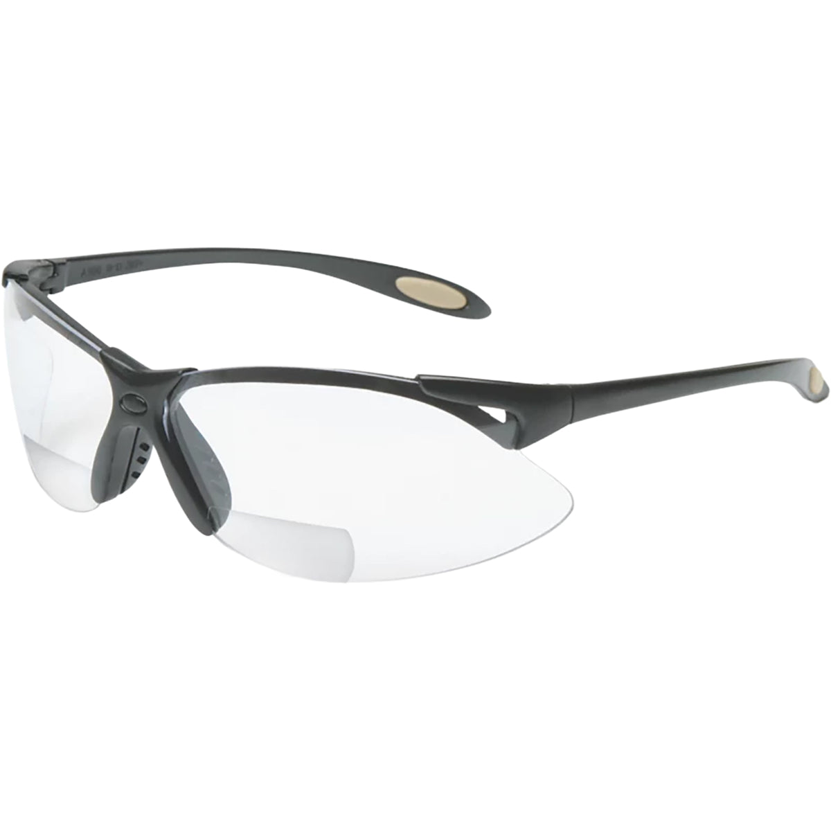 UVEX A950 Safety Glasses Readers +1.5 Diopter Black