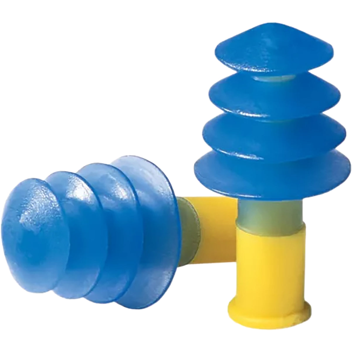 Howard Leight FUS30 Tapered Reusable Ear Plugs Blue