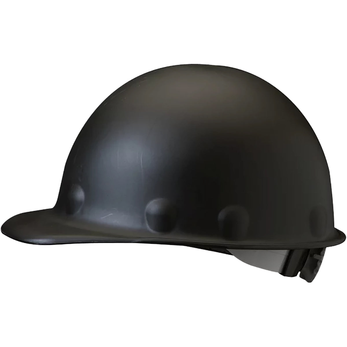 Fibre-Metal P2ARW Hard Hat Fiberglass Smooth Dome Black