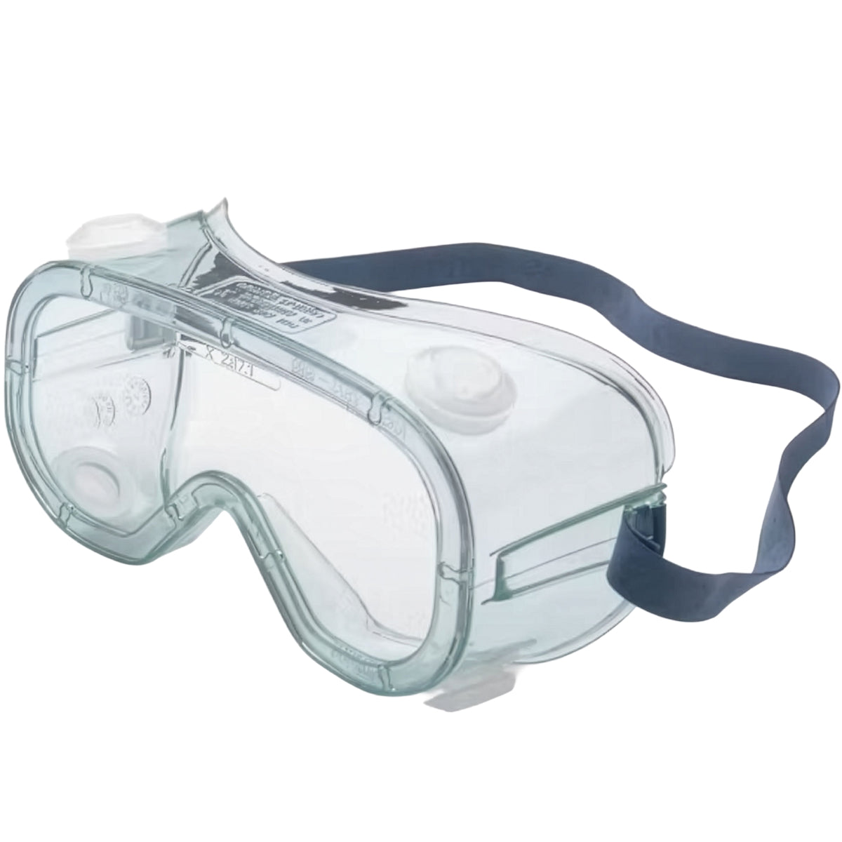 UVEX A610S Safety Goggles Clear Anti-Fog Green Frame