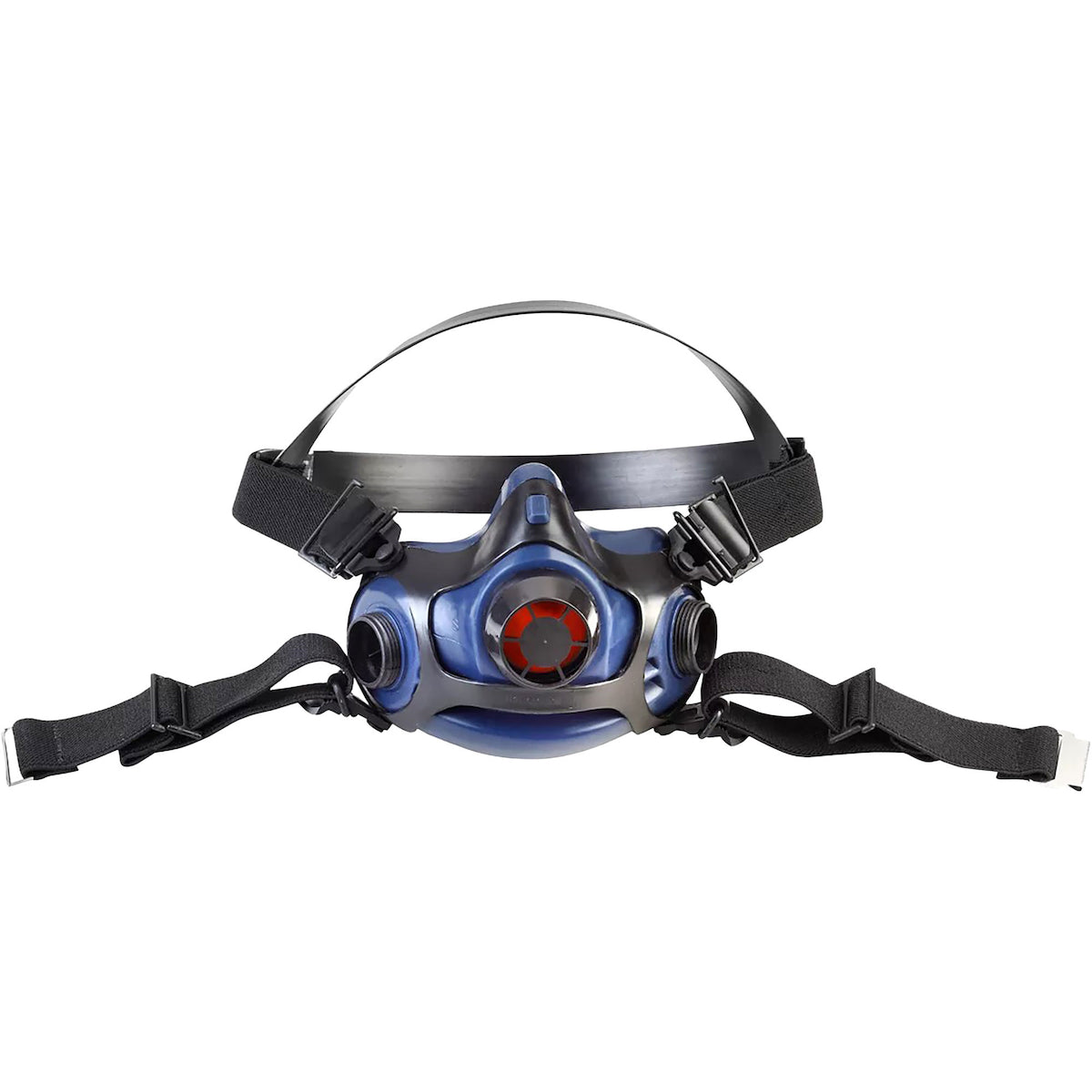 North RU88001 Reusable Half Mask Silicone Triple Flange Black