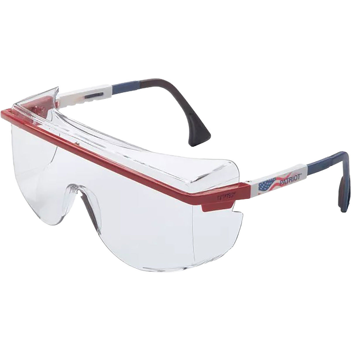 UVEX S2530C Safety Glasses Clear Anti-Fog Red