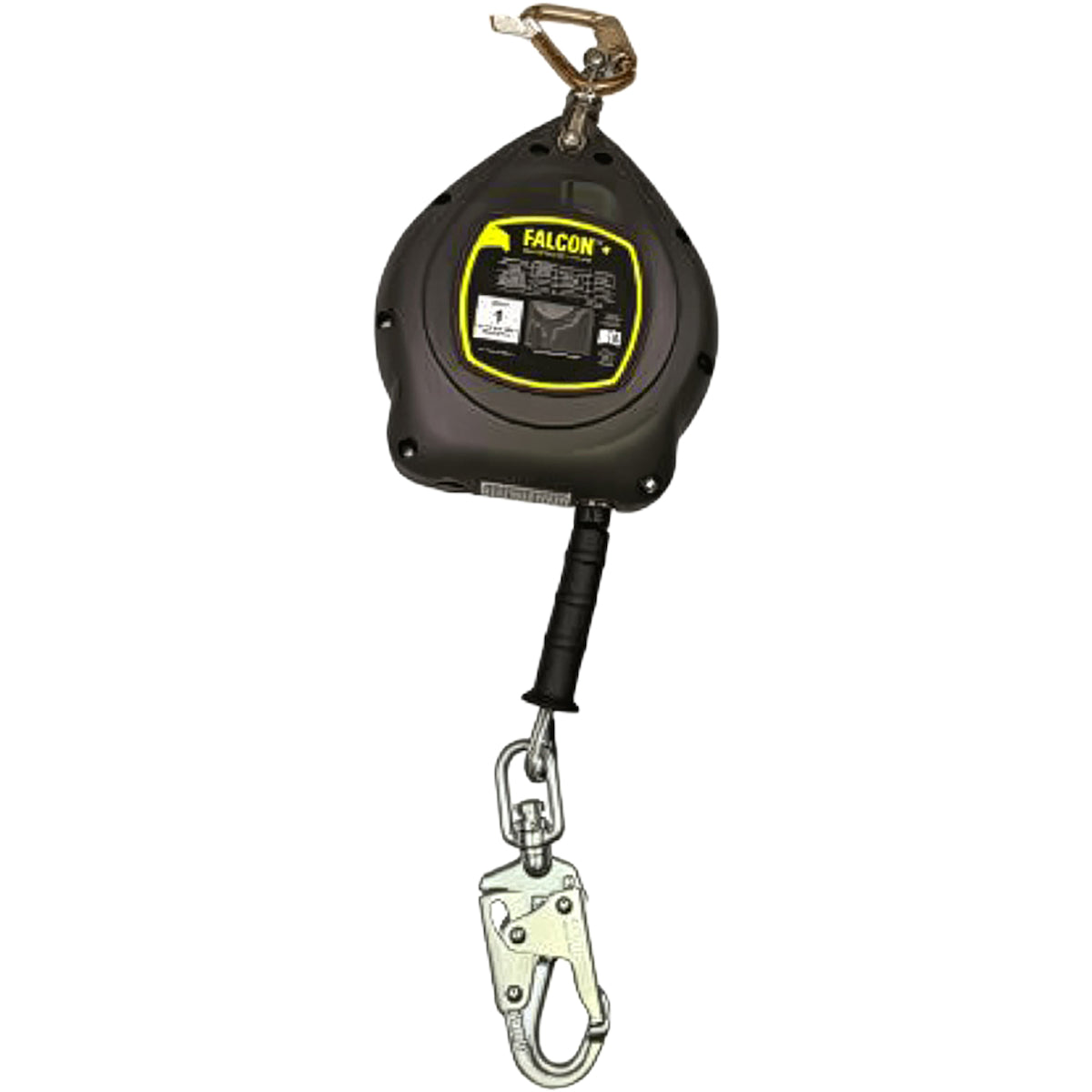 Miller® MFS-OGC1-02 Self-Retracting Lifeline, with Galvanized Steel Cable, Steel Swivel Snap Hook