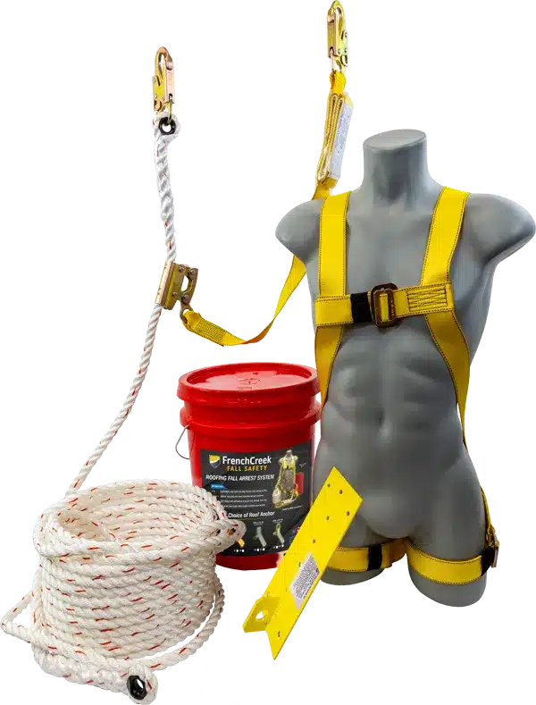 French Creek RKB-MRA-50 roof safety system ANSI Z359.1                          OSHA A10.14