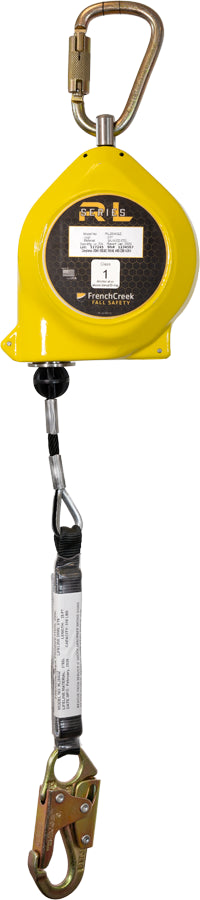 French Creek RL25ATZ self-retracting lifeline ANSI Z359.11-2021, OSHA 1926.502, 1910.66