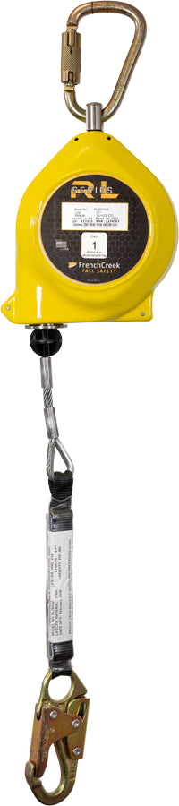 French Creek RL25ASZ self-retracting lifeline ANSI Z359.11-2014, OSHA 1926.502, 1910.66