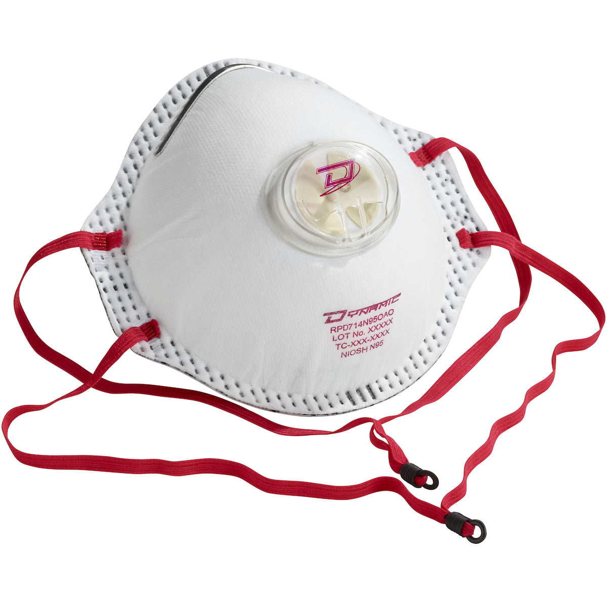 Dynamic 270-RPD714N95OAO Disposable Respirator White with Valve
