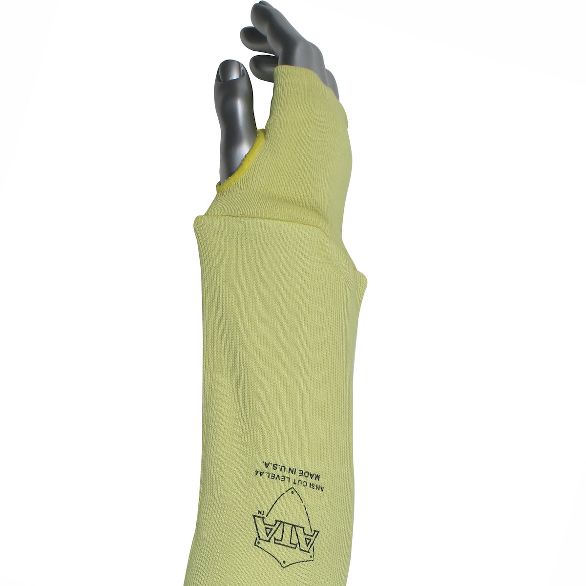 Kut Gard S-2X1 Cut Resistant Sleeve ATA Blend Yellow
