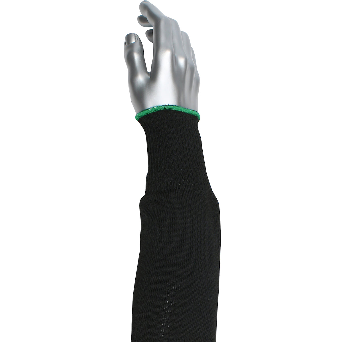 Kut Gard S10HTP/2BK-EW-ES6 Cut Resistant Sleeve ATA Polyester Wide Black