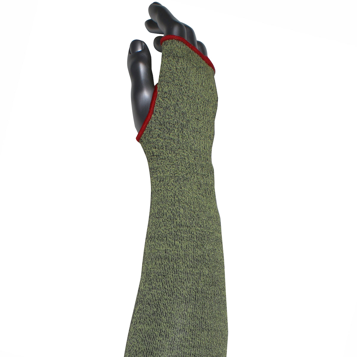 Kut Gard S13ATAFR Cut Resistant Sleeve ATA FR Blend Thumb Hole Green