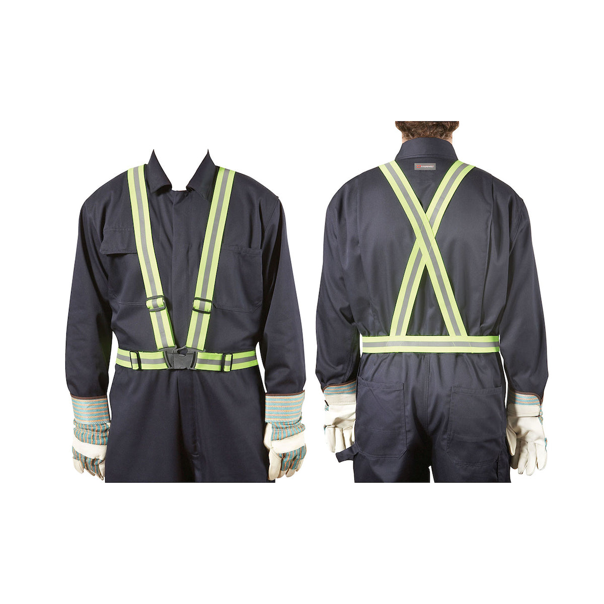 PIP 300-TSHG32 Hi-Vis Sash Belt Reflective Material Yellow