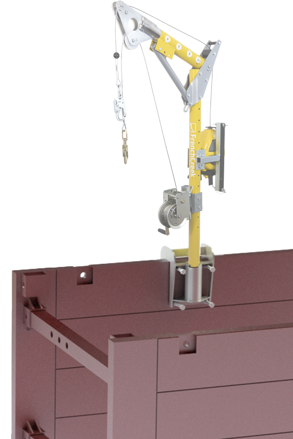 French Creek PD9 Davit System Trench Box Base