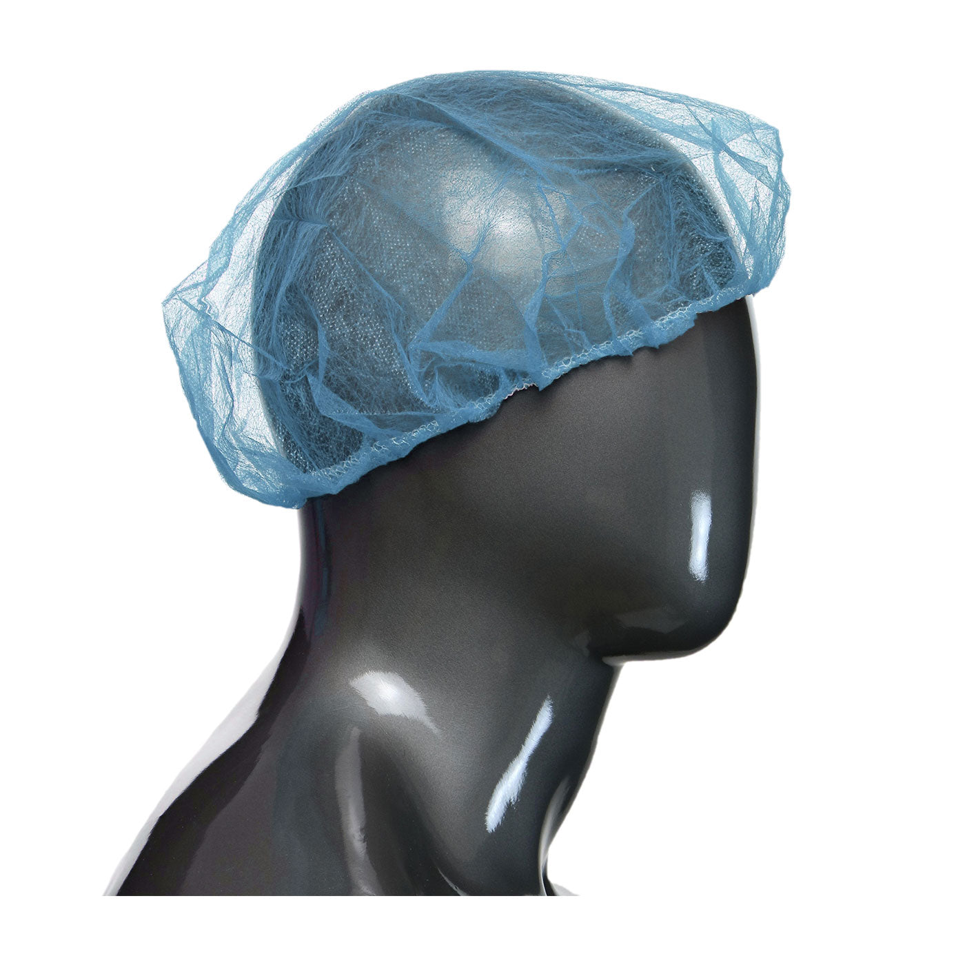 PIP UB-1000B Disposable Bouffant Polypropylene Lightweight Blue