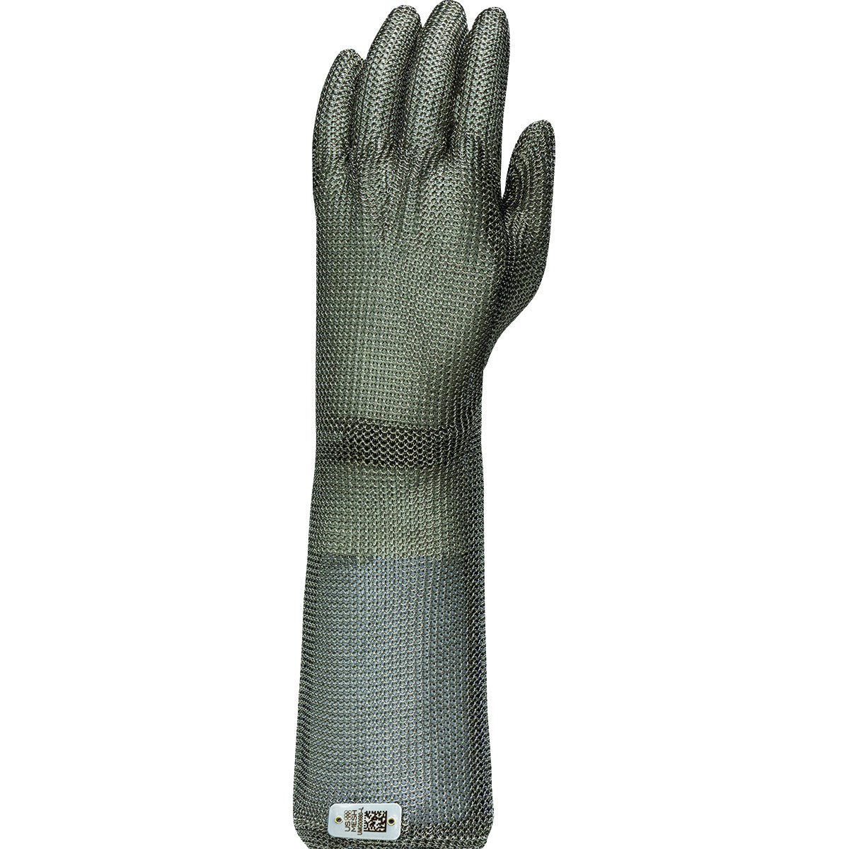US Mesh USM-1567 Metal Mesh Glove Stainless Steel Coil Spring Silver