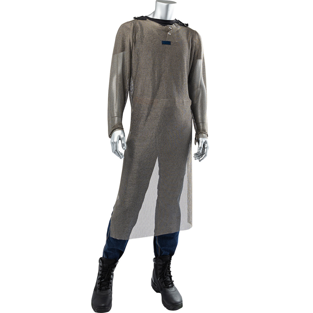 US Mesh USM-4301TI Metal Mesh Clothing Titanium Cut Protection Silver