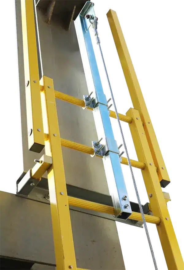 French Creek Vertical Lifeline System 100 Ft Flexible Cable VL-38-100