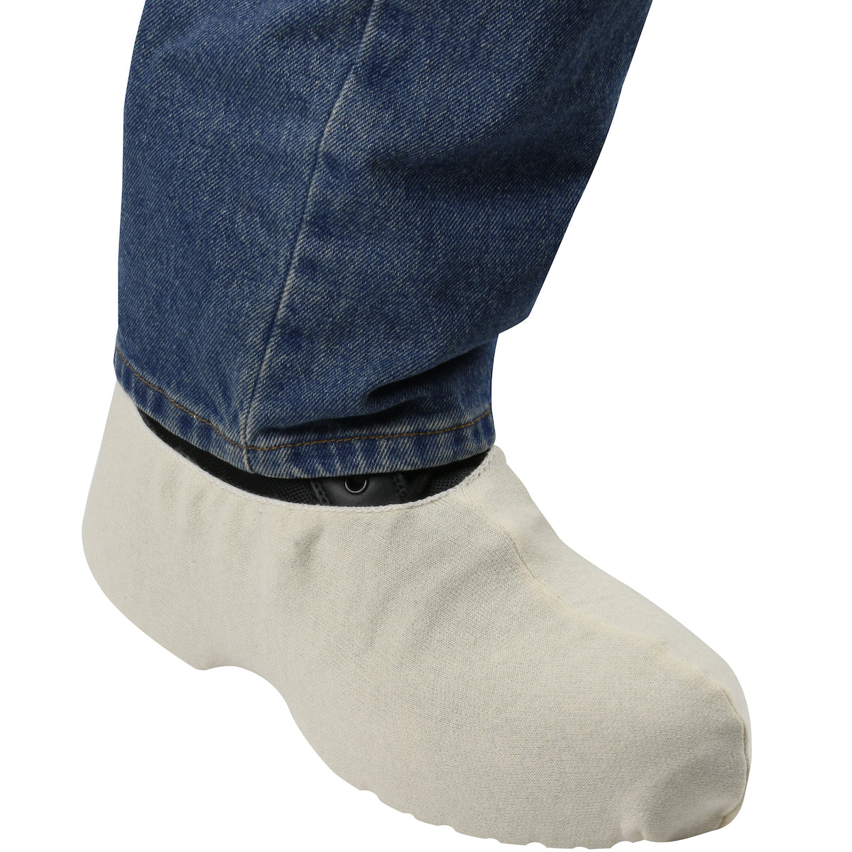 PIP WS Safety Overshoes Cotton Fleece Wing Sock Natural