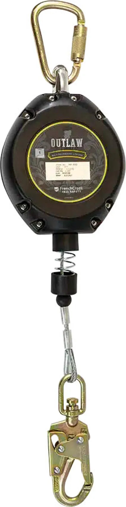 French Creek XR-30S self-retracting lifeline ANSI Z359.14 CLASS B, ANSI A10.32