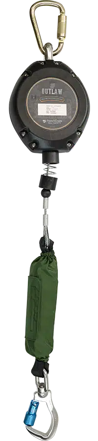 French Creek XR-30LEG self-retracting lifeline ANSI Z359.14-2021 CLASS 1, ANSI A10.32