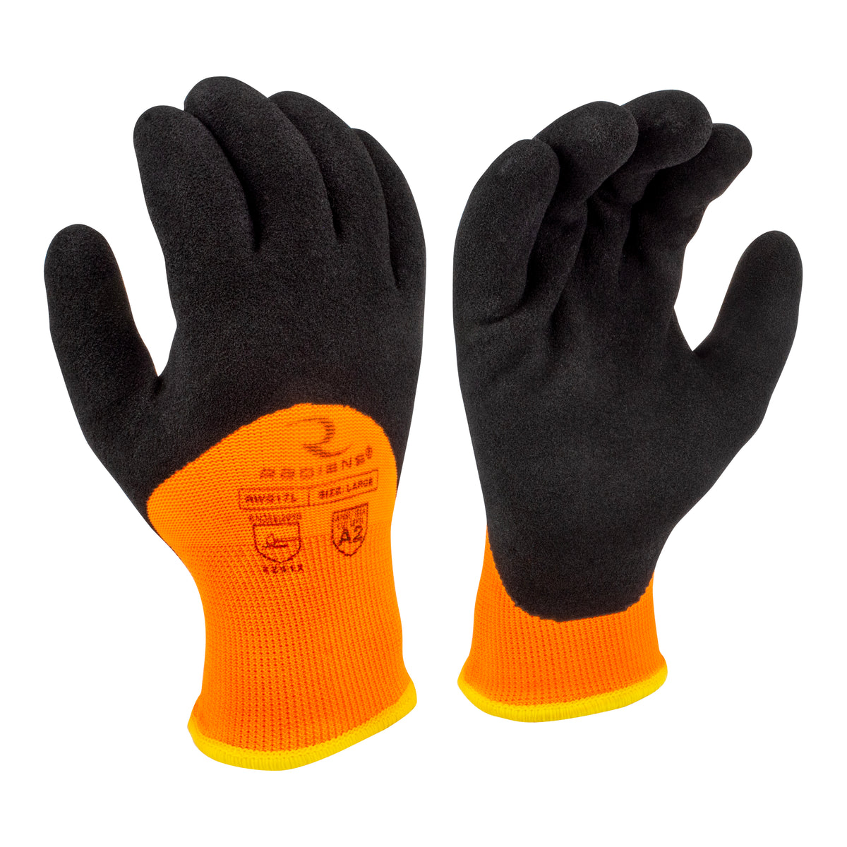 RWG17 Latex Coated Cold Weather Glove - Size M