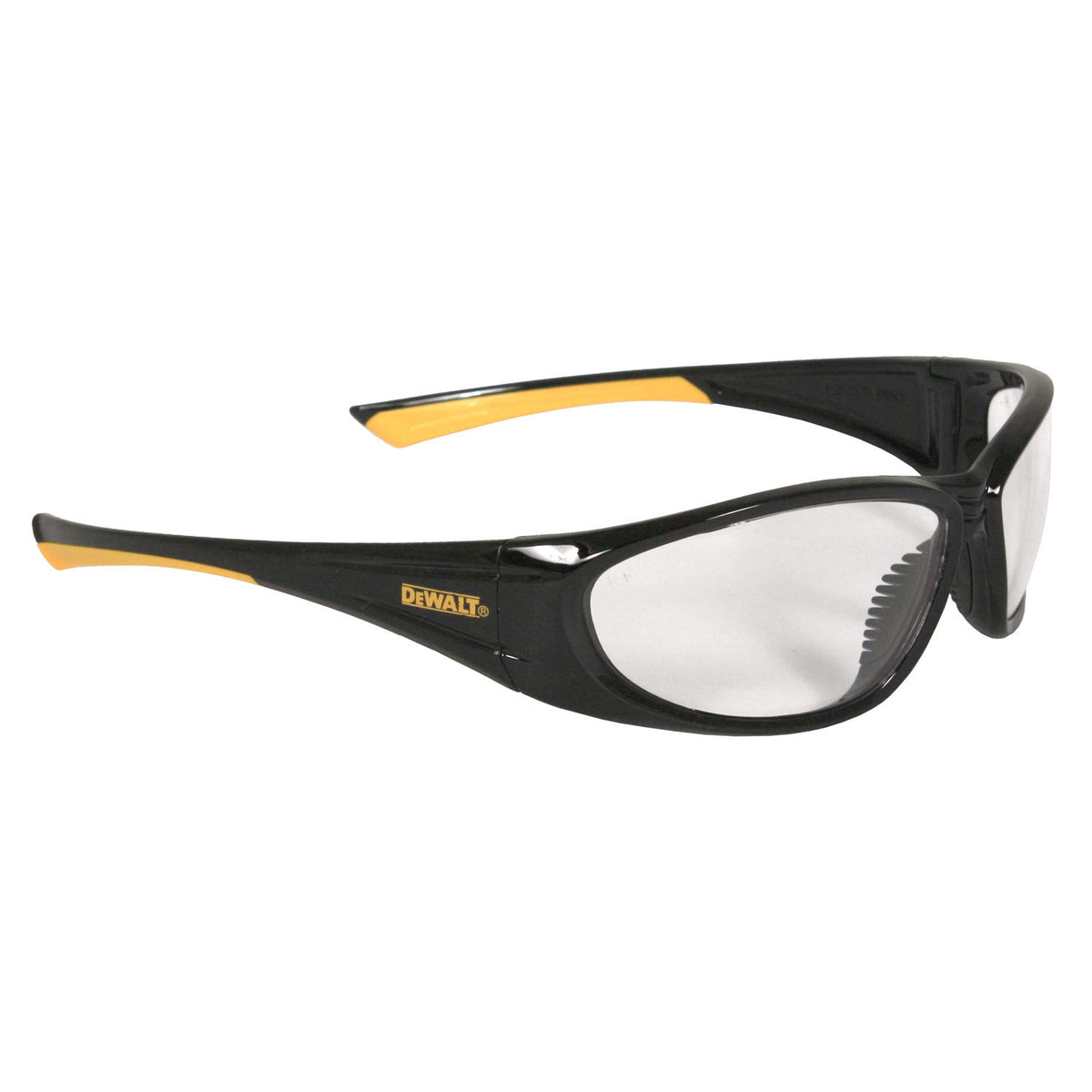 DPG98 Gable™ Protective Eyewear - Black/Yellow Frame - Yellow Mirror Lens