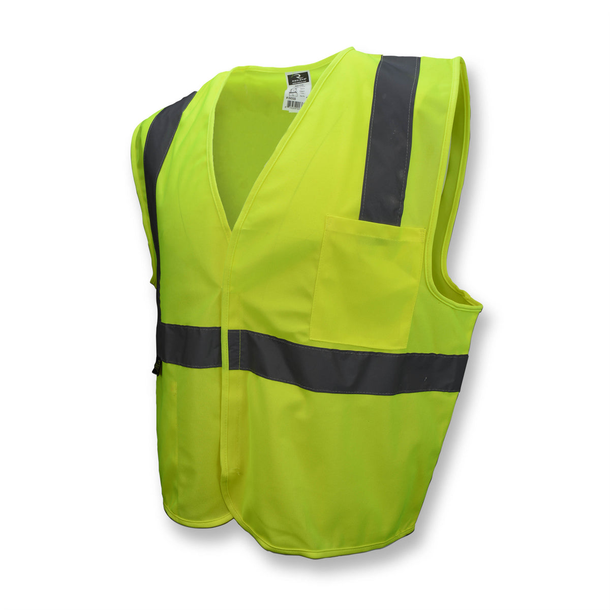 SV2 Economy Type R Class 2 Solid Safety Vest - Orange - Size S