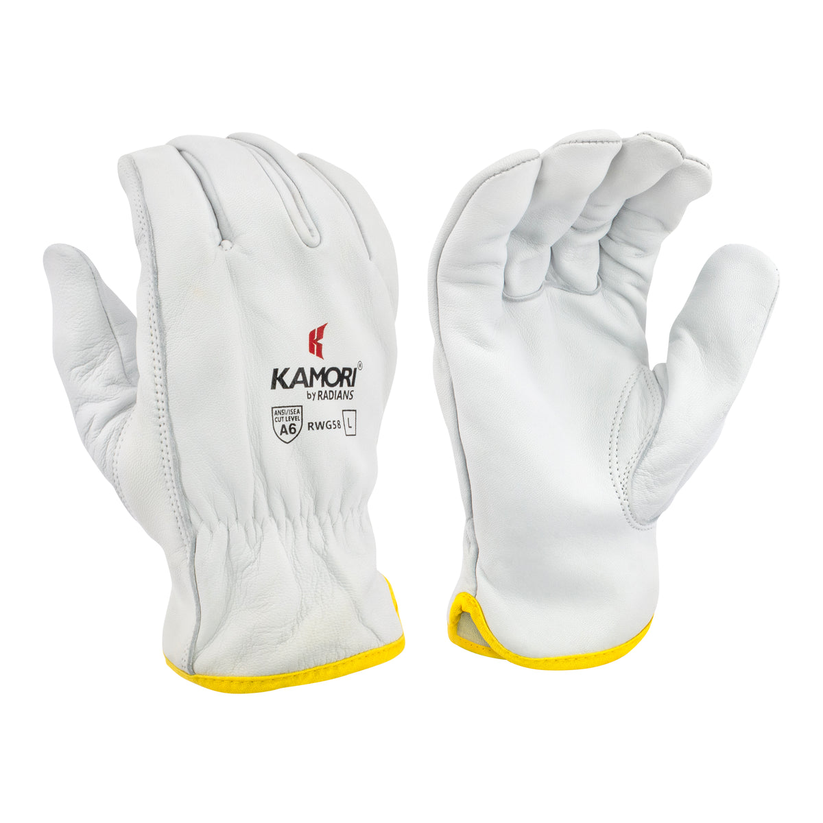 RWG58 KAMORI® A6 White Grain Goatskin Driver - Size S