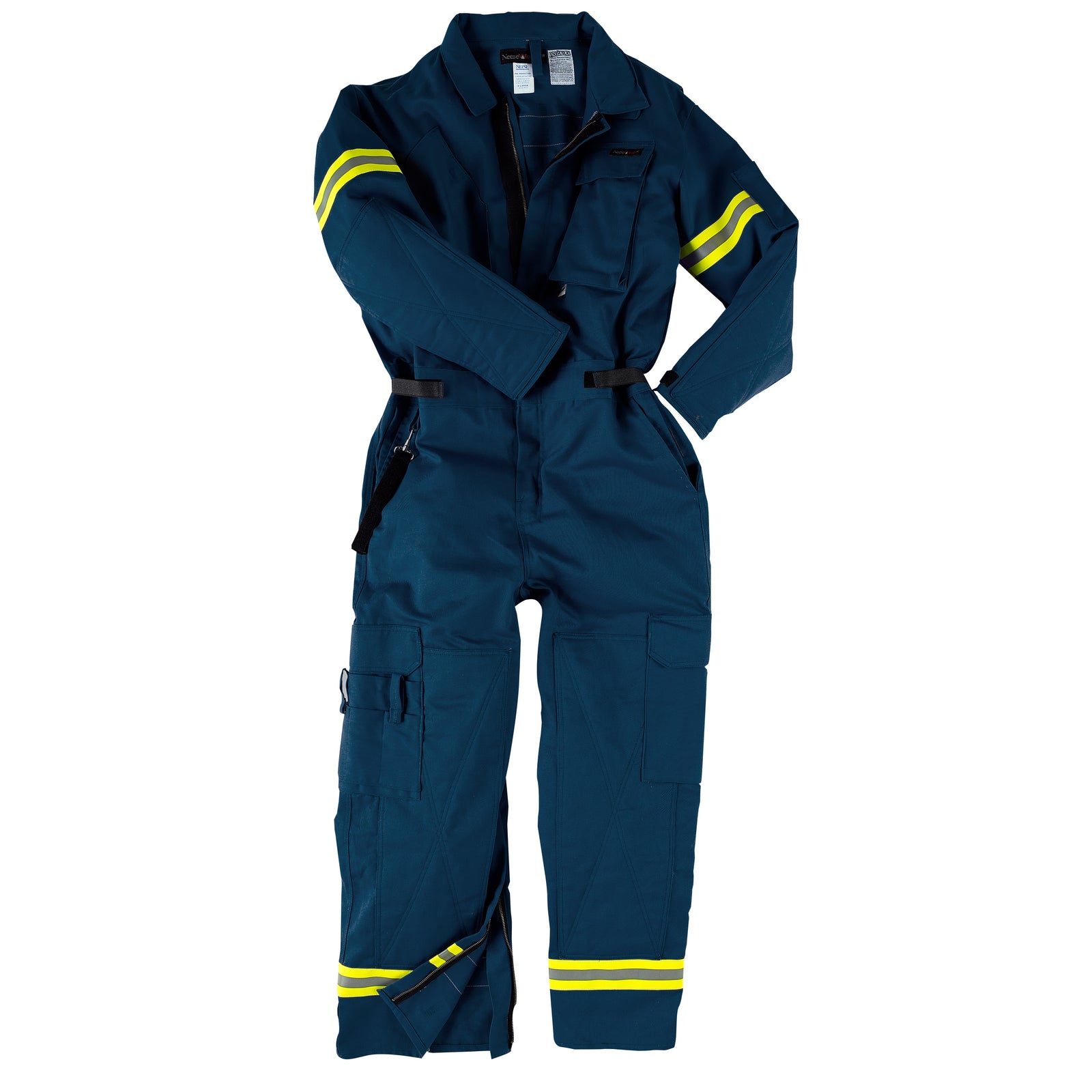 VI9CAE 9 oz Indura® FR Extrication Coverall (CAT 2) - Navy - Size S