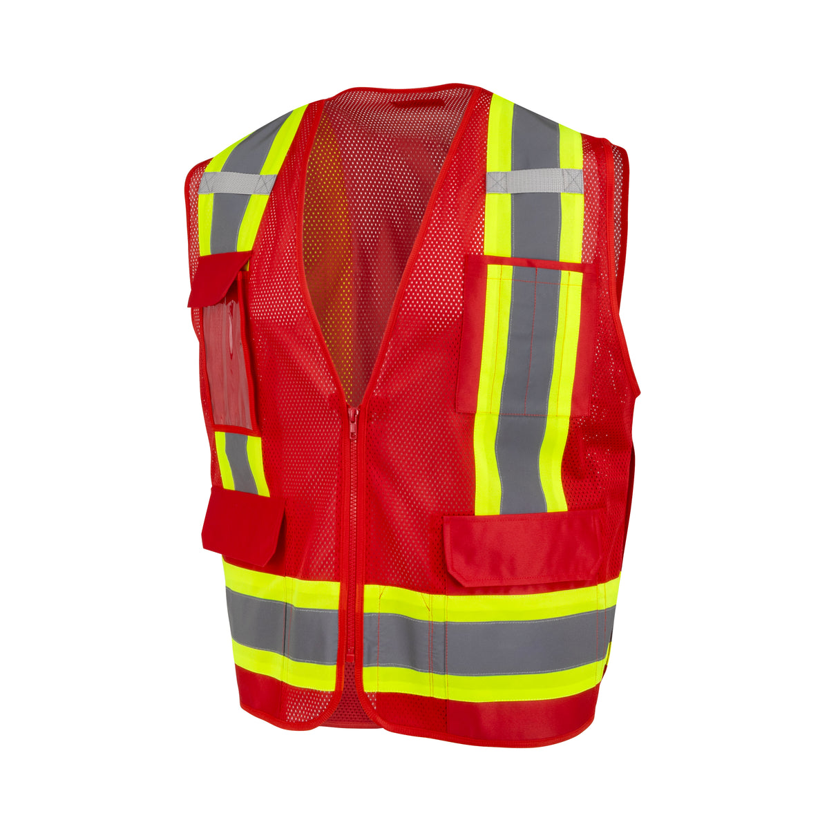 SV6P-1 Type O Class 1 Mesh Surveyor Vest - Pink - Size XL
