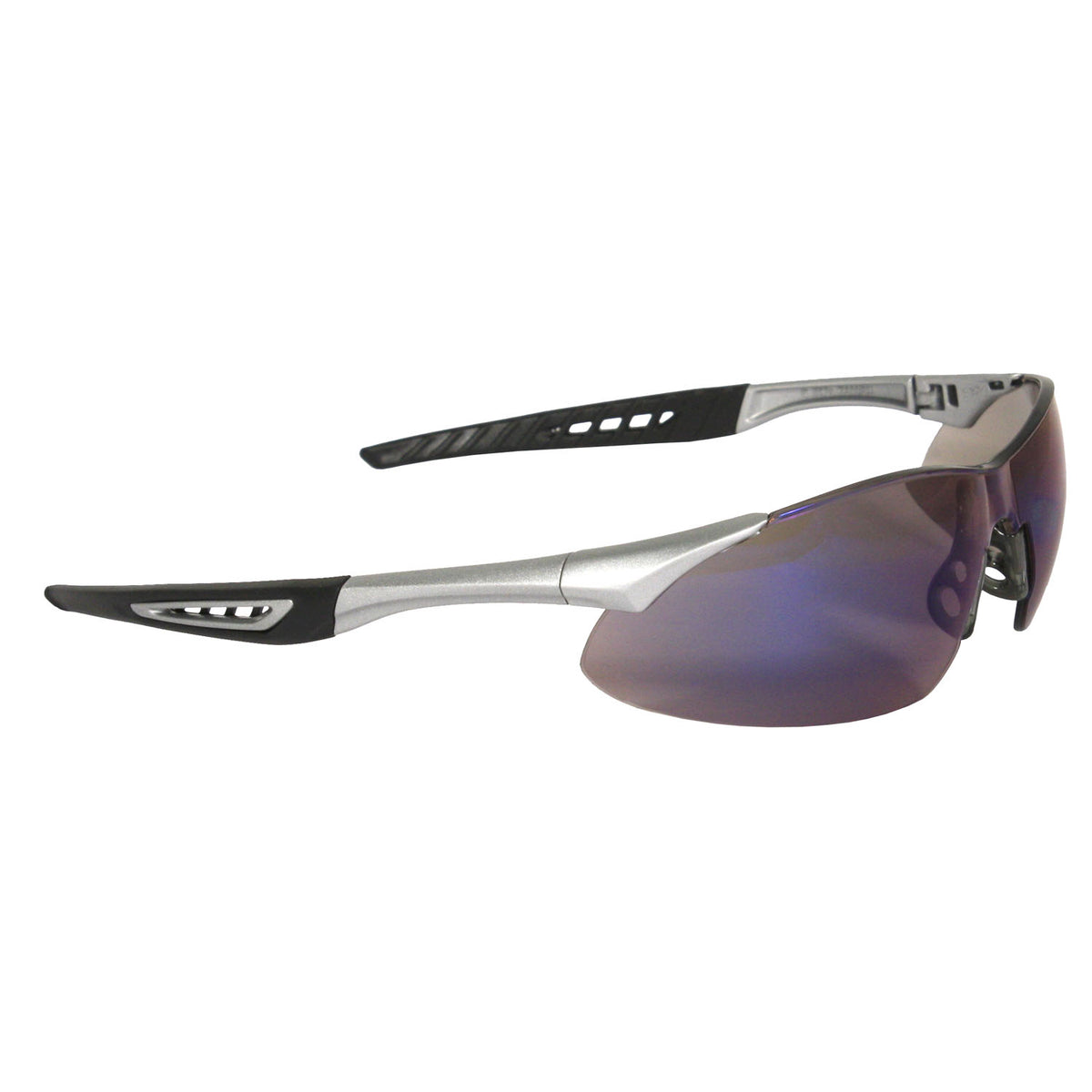 Rock™ Safety Eyewear - Silver Frame - Indoor/Outdoor Lens
