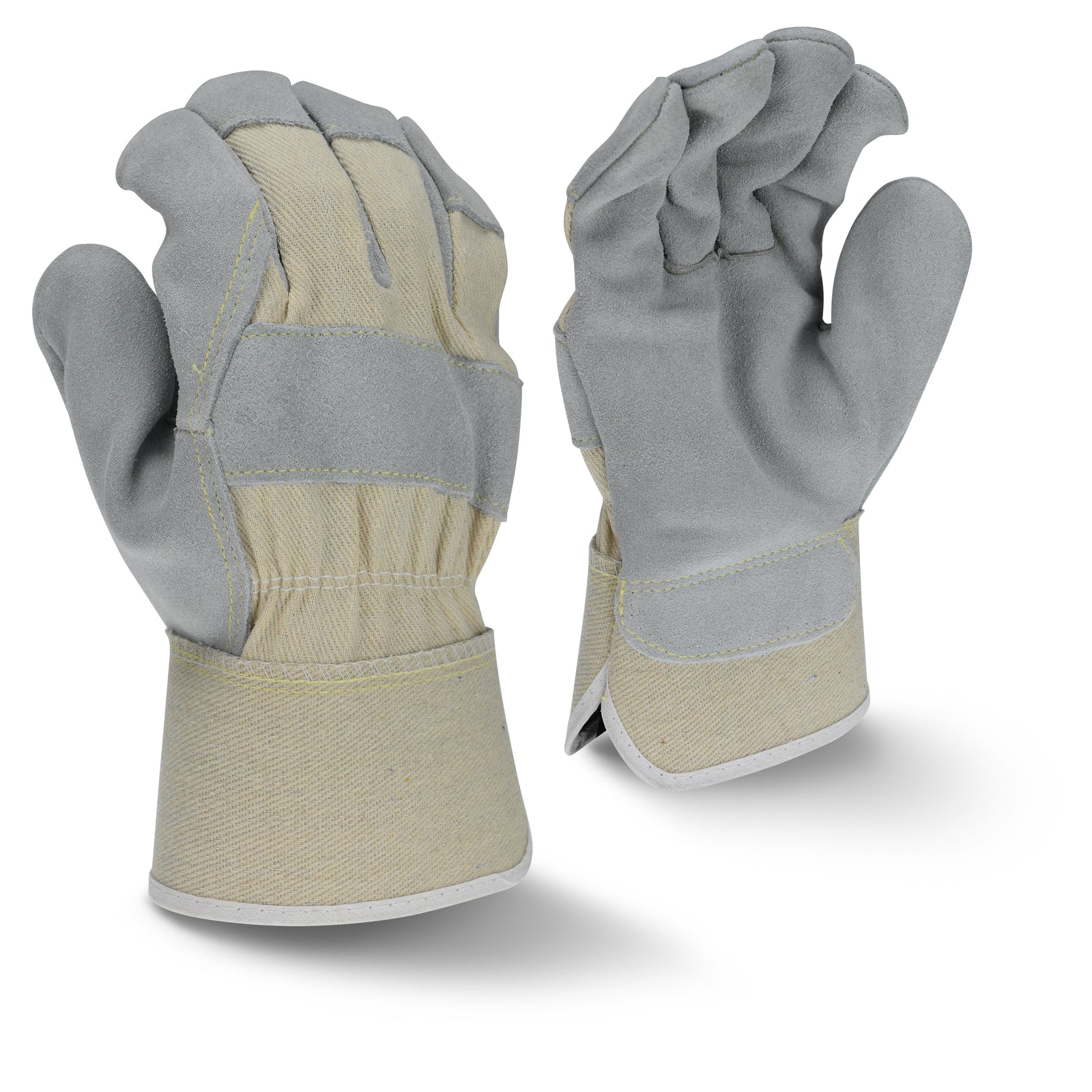 RWG3400W Side Split Gray Cowhide Leather Glove - Size XL